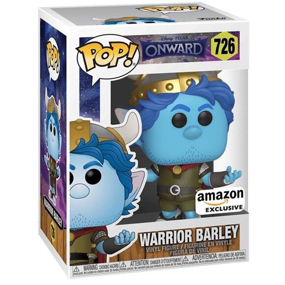 Funko Pop! Disney Pixar Onward Warrior Barley Amazon Exclusive Vinyl Figure #726 - Picture 1 of 10